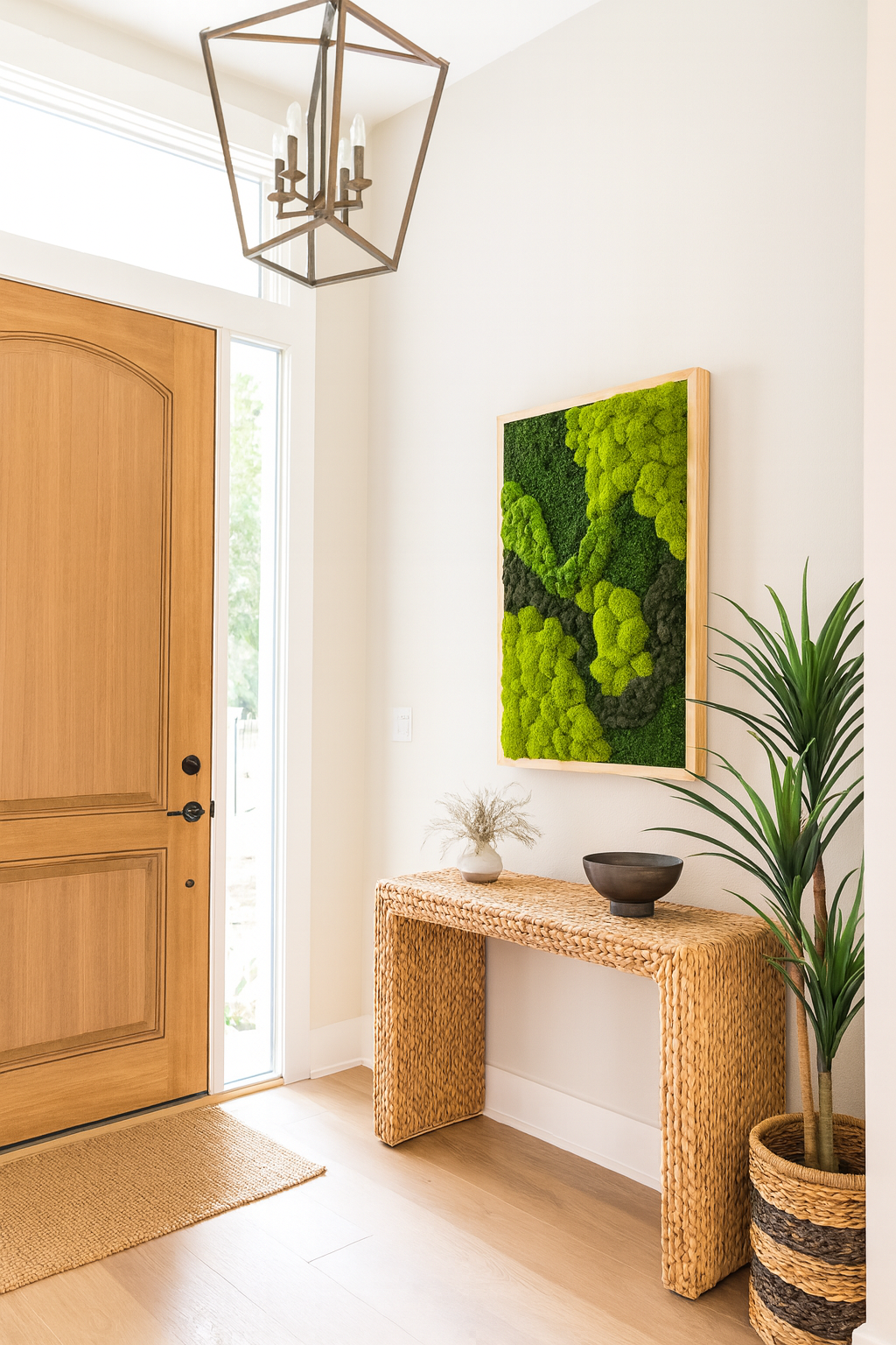 The Riverbend Moss Art Frame