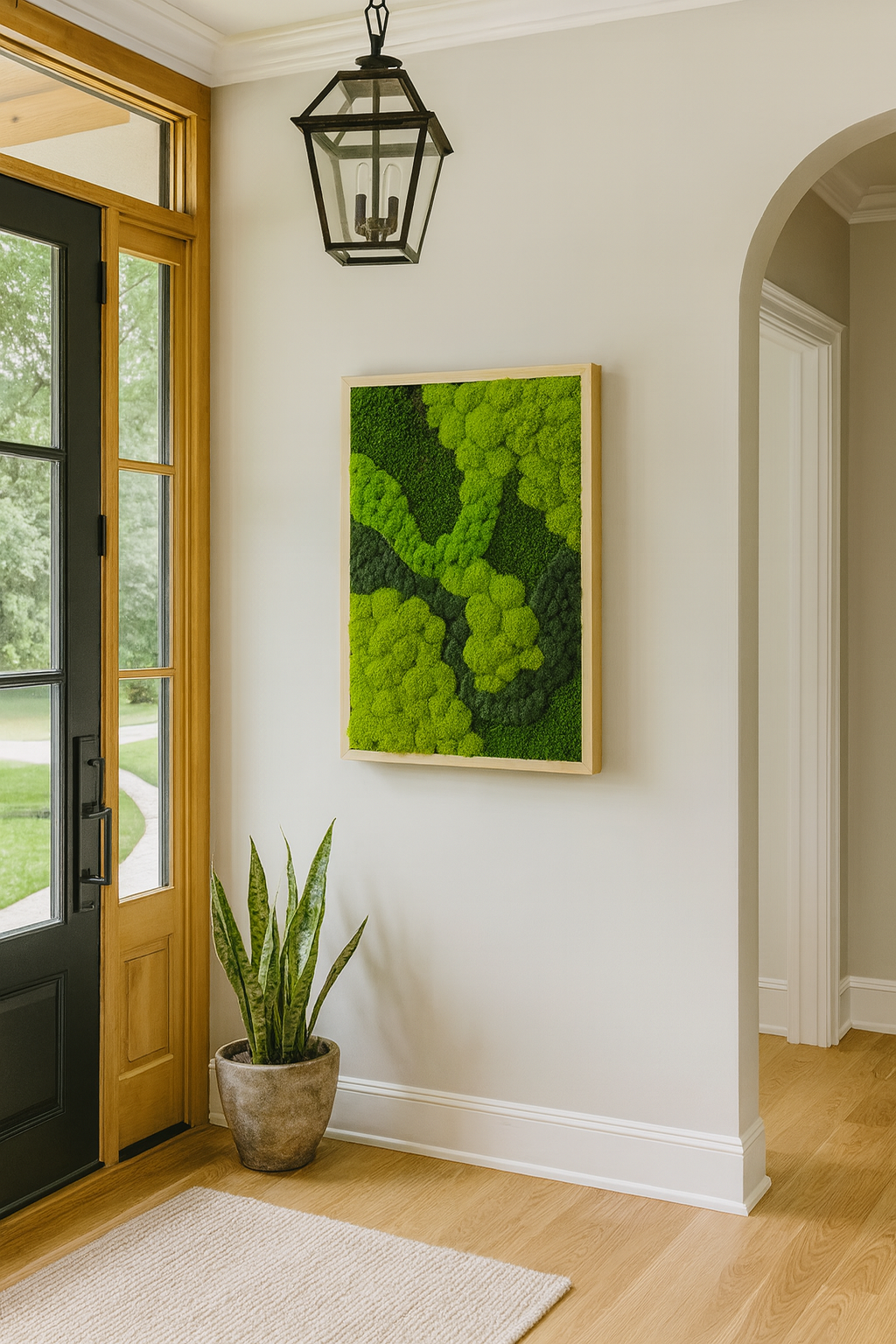 The Riverbend Moss Art Frame