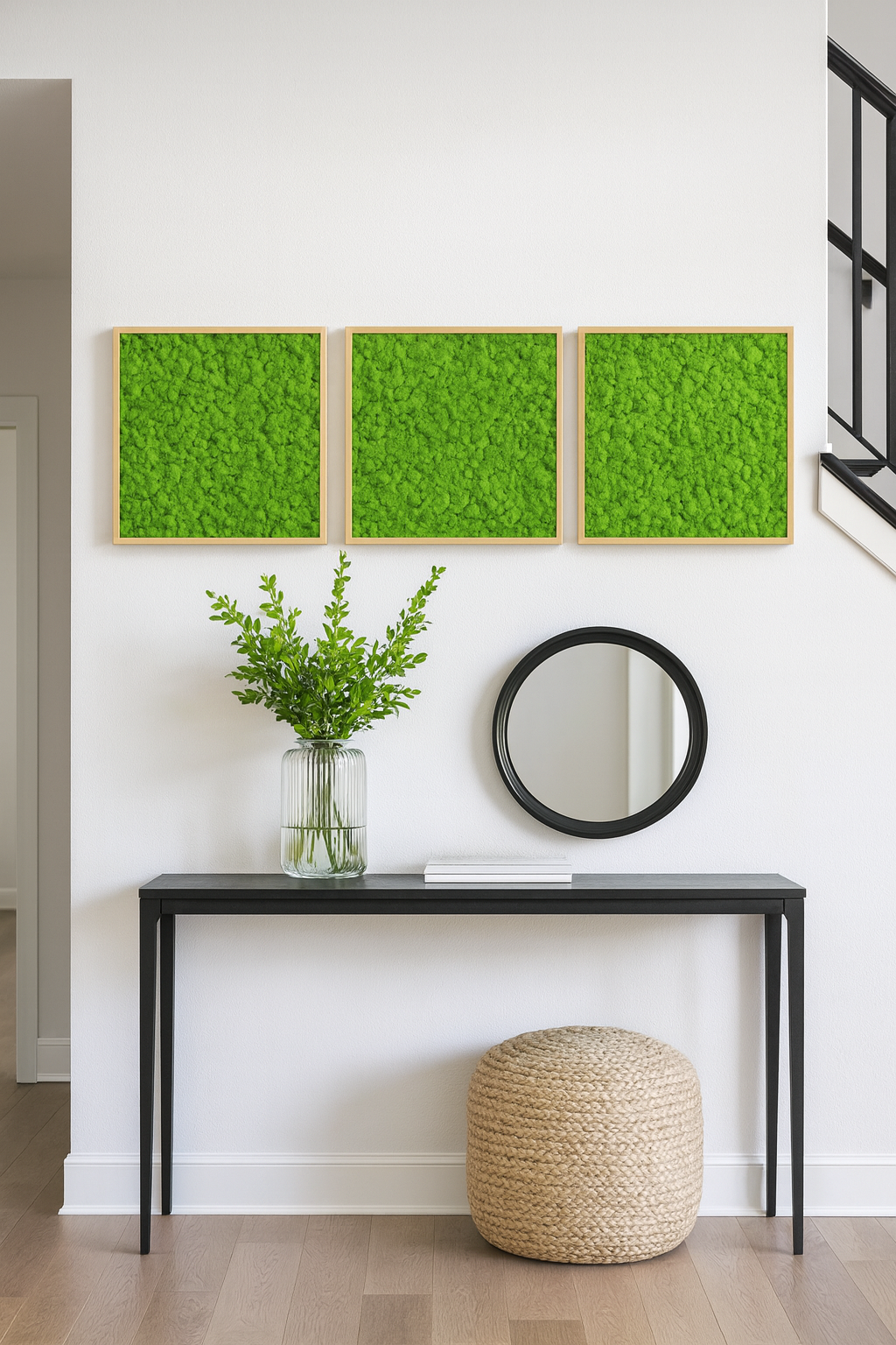 The Verdure Frame Moss Art Frame
