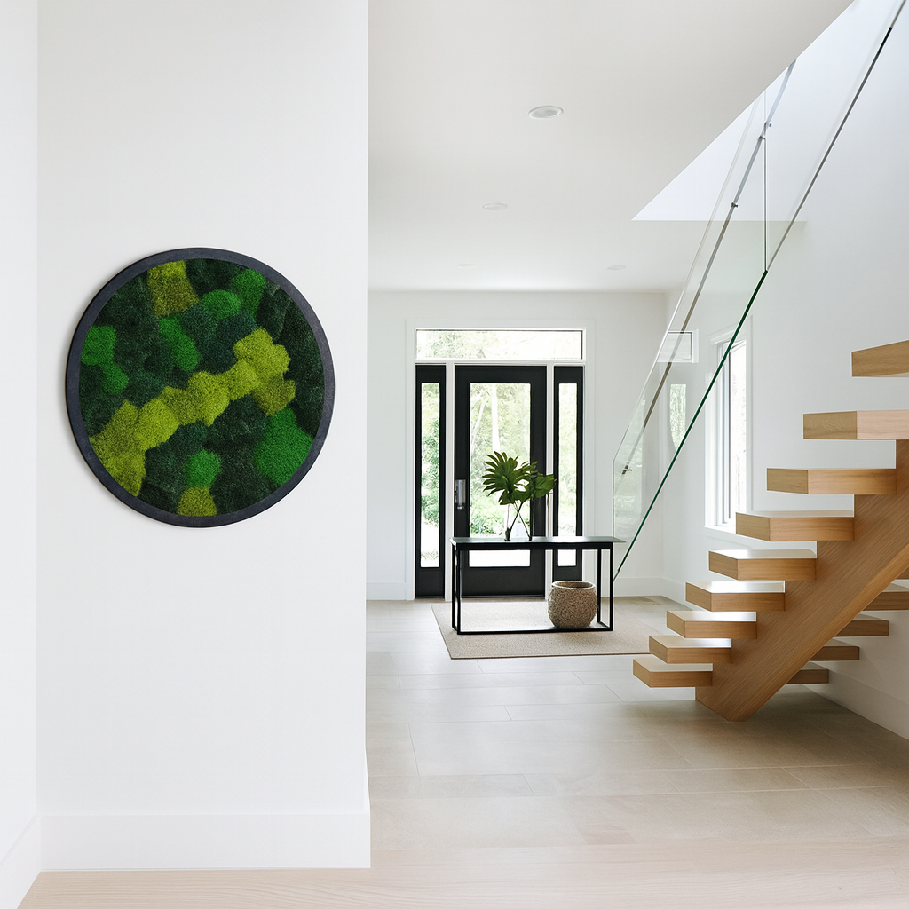 Interstellar Moss Art Circle Frame (One Piece)