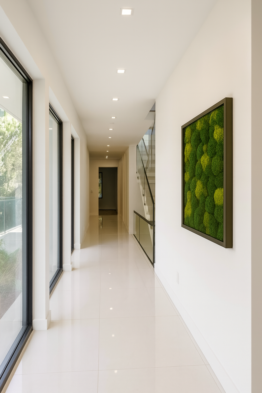 The Grove Mosaic Moss Art Frame