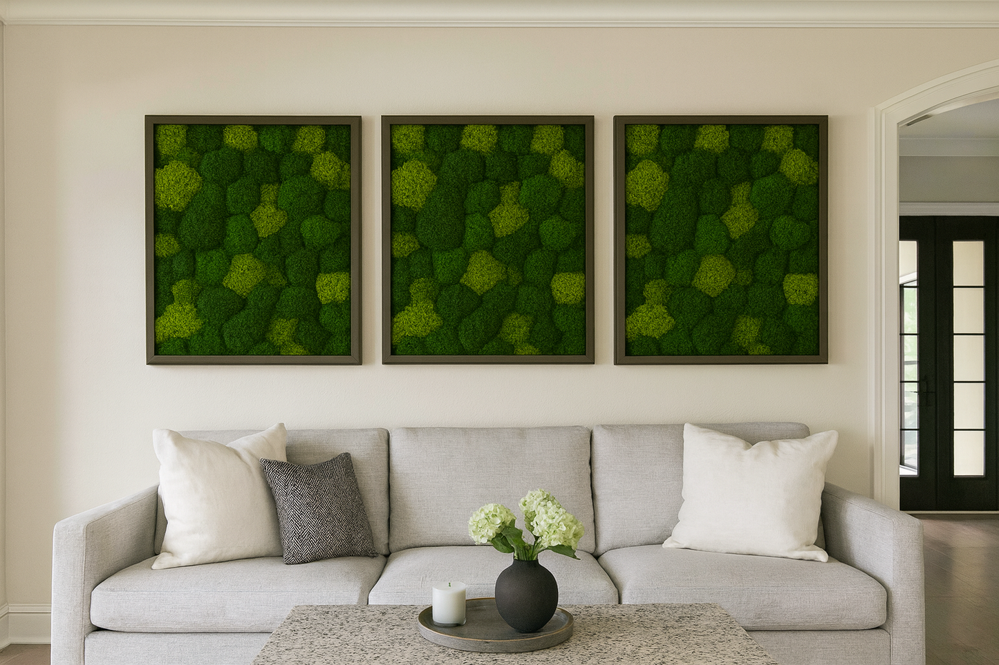 The Grove Mosaic Moss Art Frame