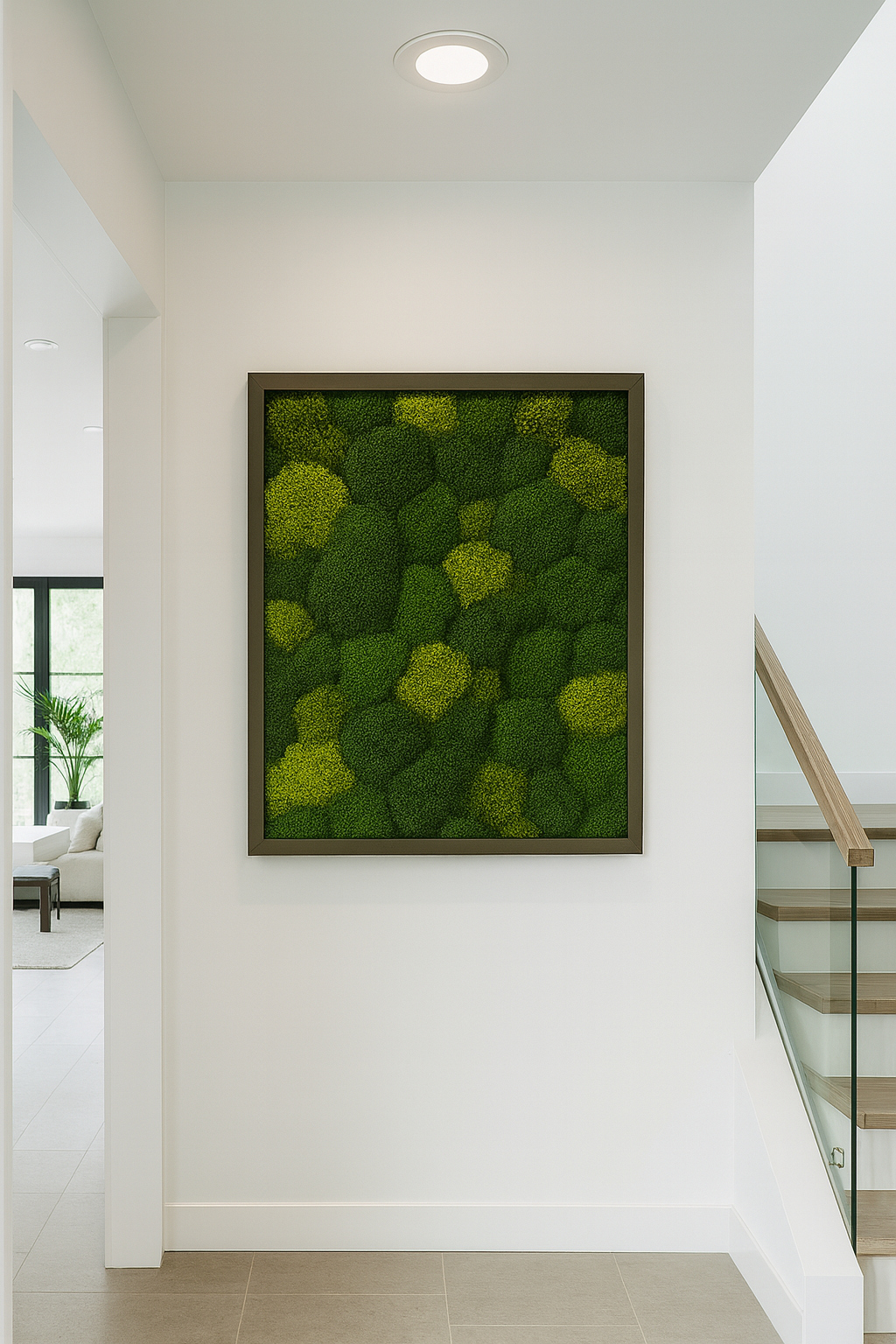 The Grove Mosaic Moss Art Frame