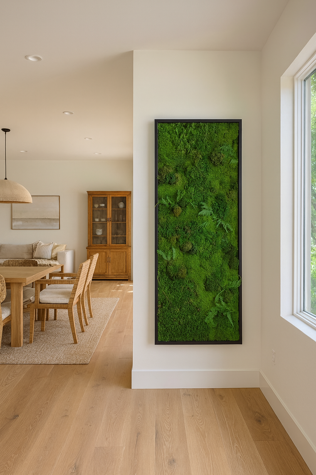 Emerald Jungle Moss Art Frame