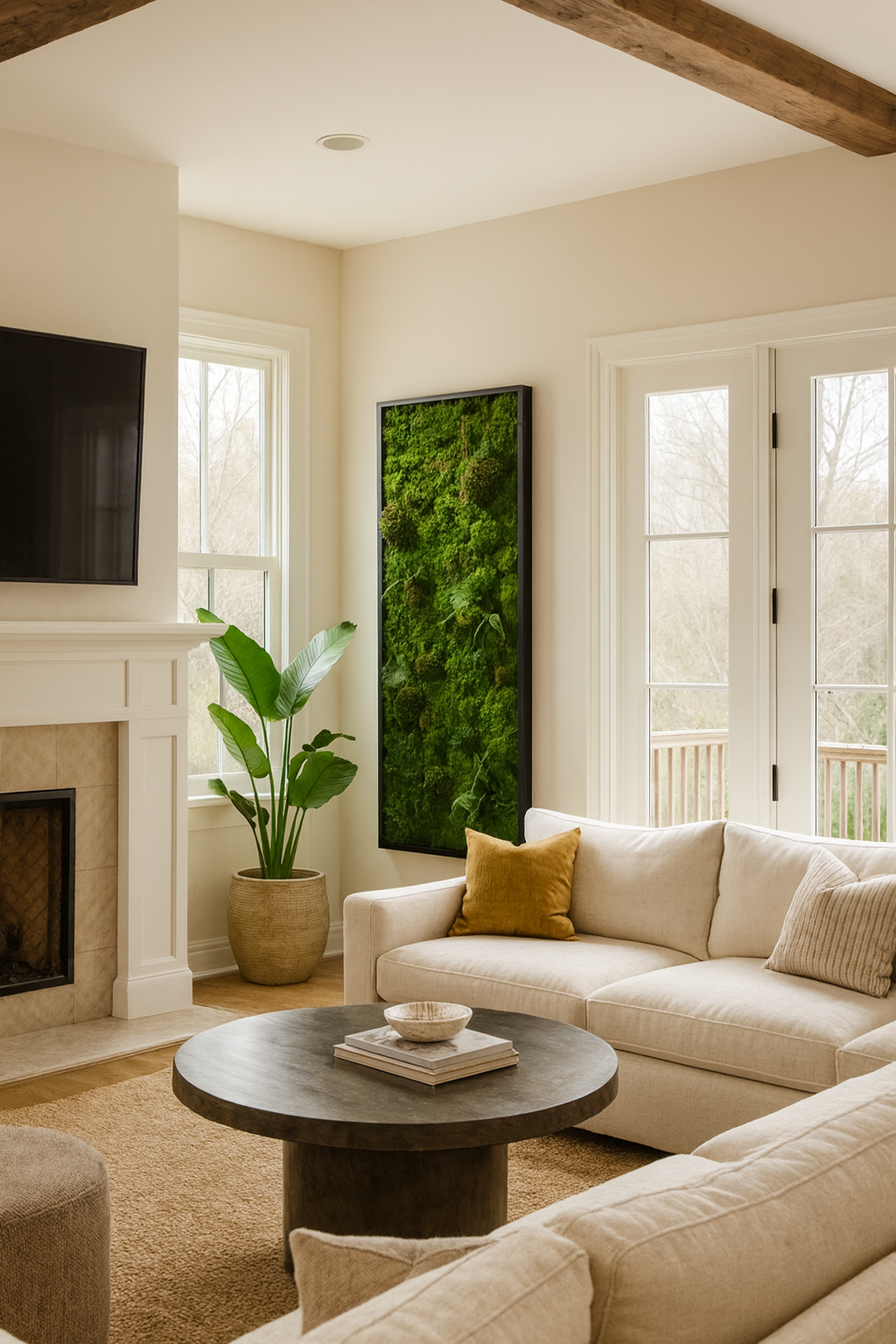 Emerald Jungle Moss Art Frame