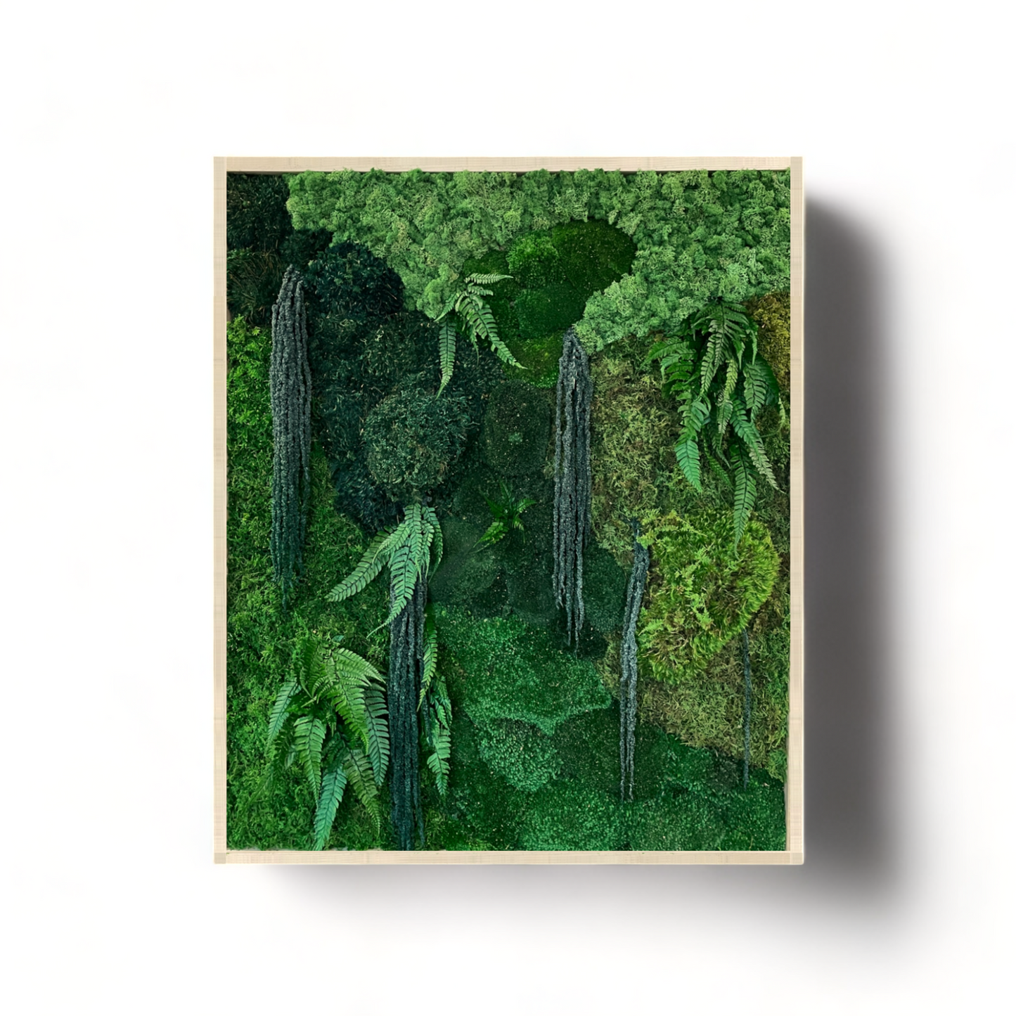 The Deep Forest Moss Art Frame