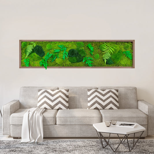 Moss Art Frame - Hawaiian Forest