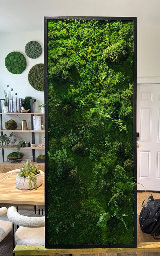 Emerald Jungle Moss Art Frame