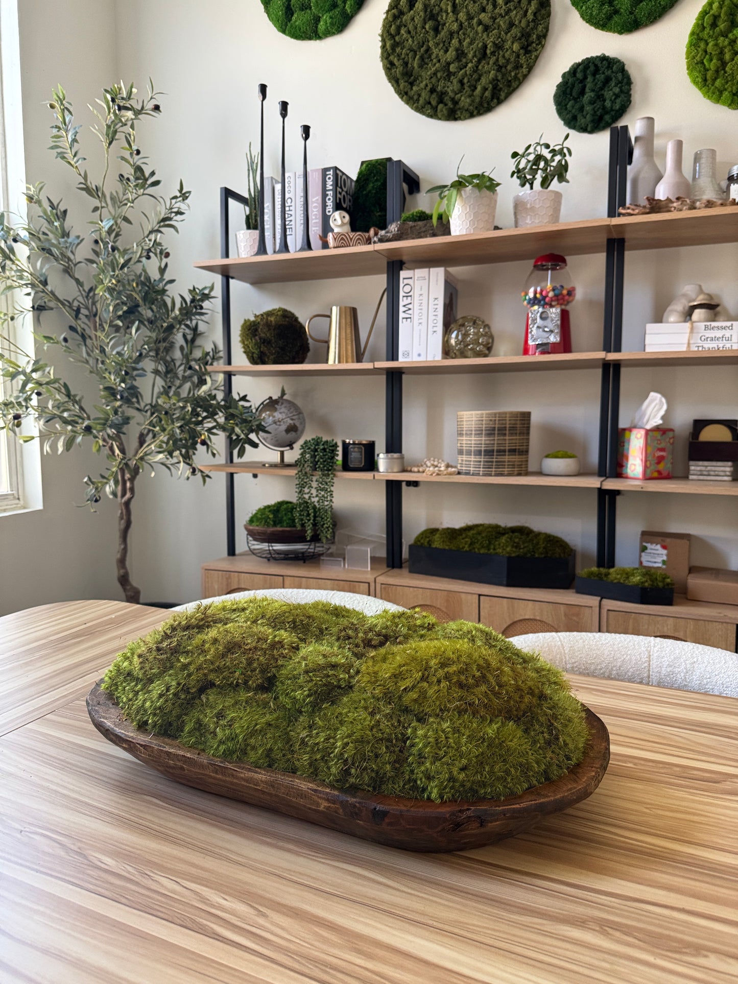 Grand Dough Moss Bowl