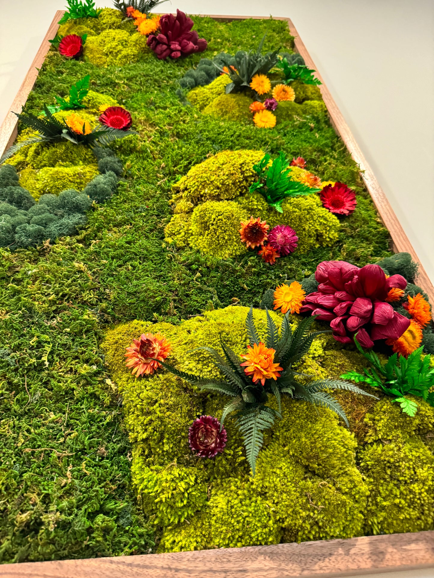 Hawaiian Tropic Moss Art Frame