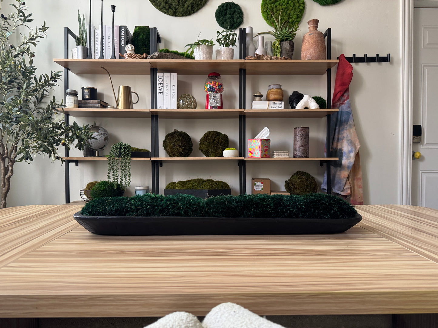 Dark Forest Noir Dough Moss Bowl