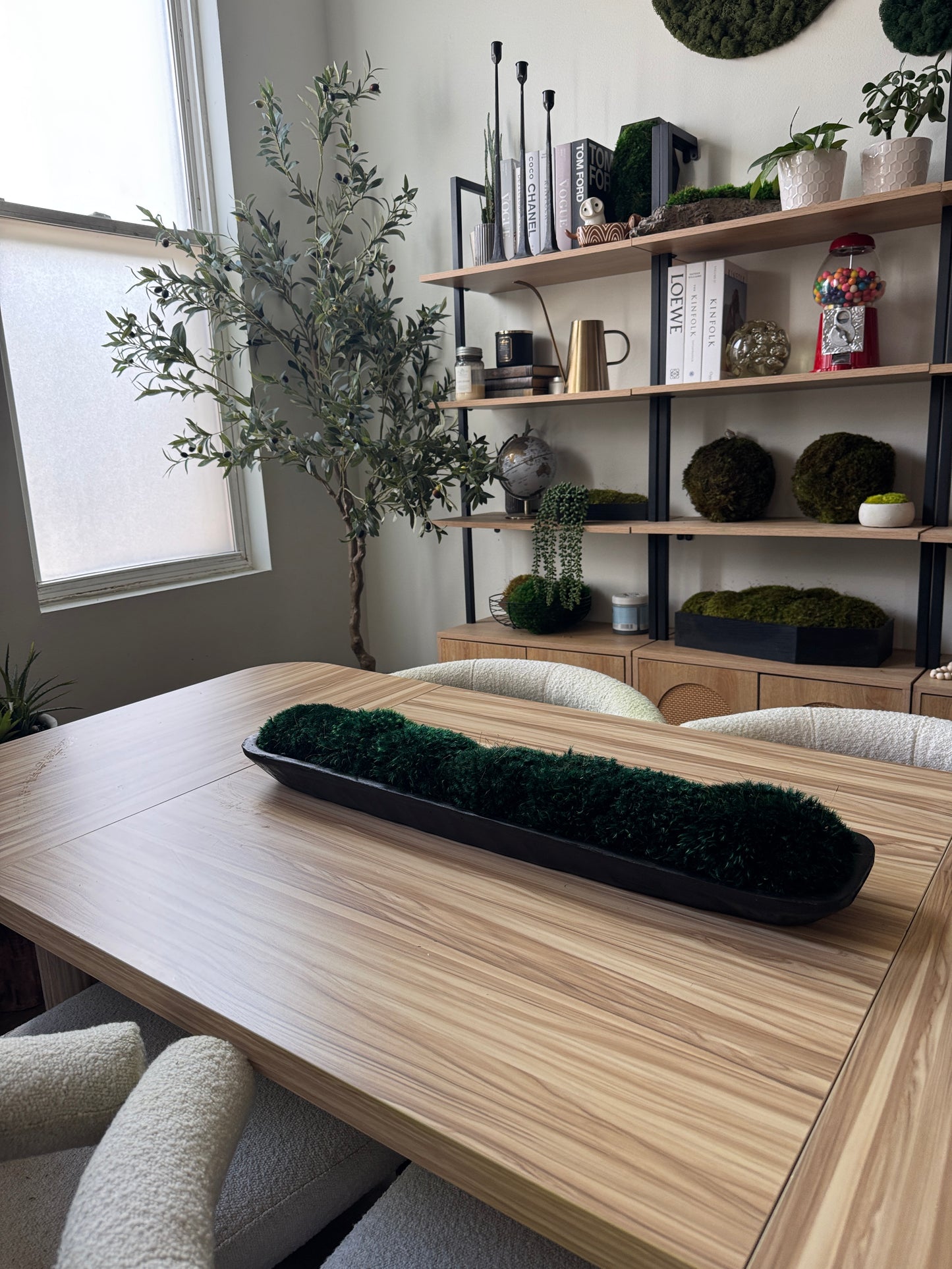 Dark Forest Noir Dough Moss Bowl