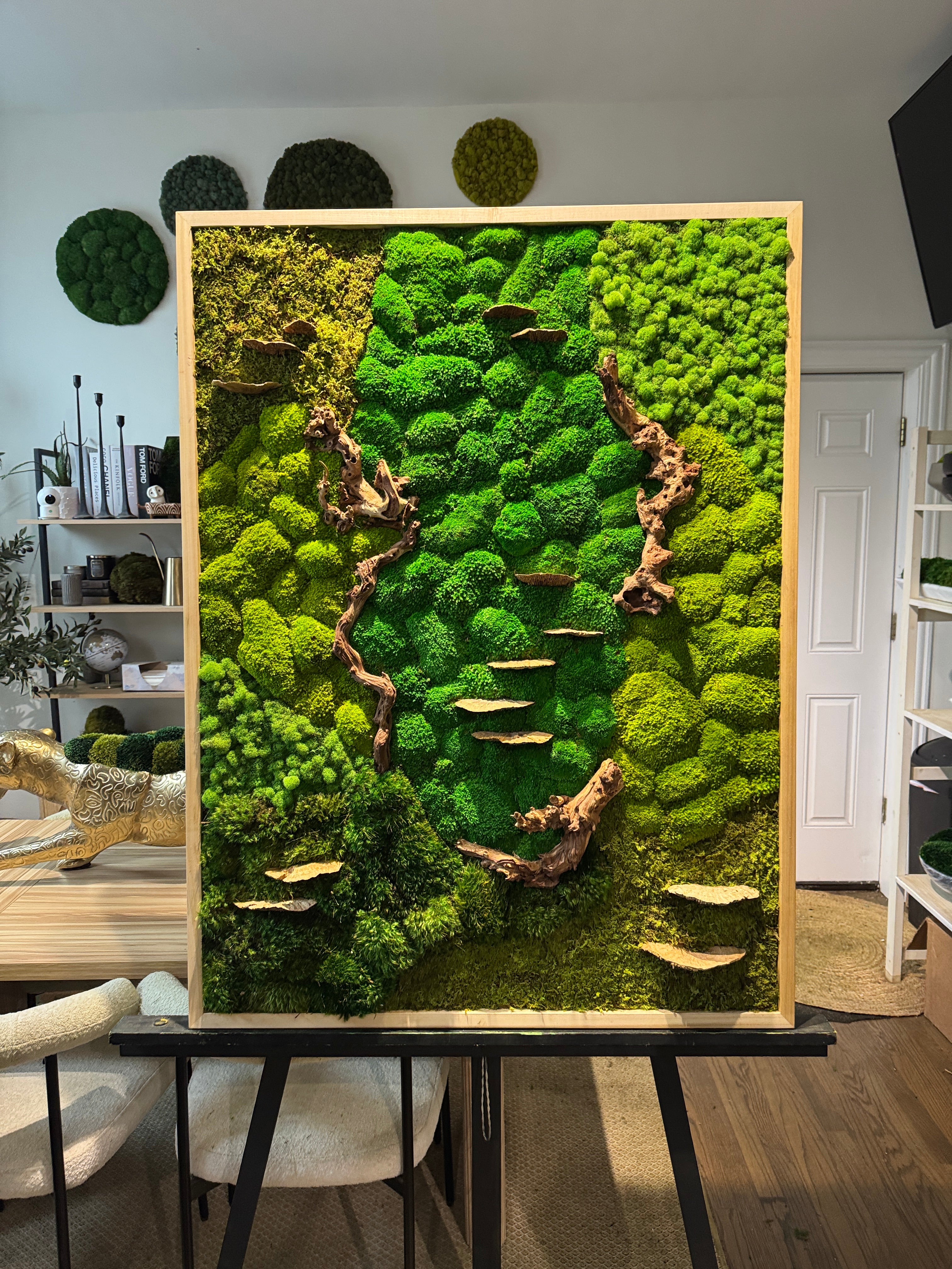 Drifted Woodlands Moss Art Frame – The Moss Shop