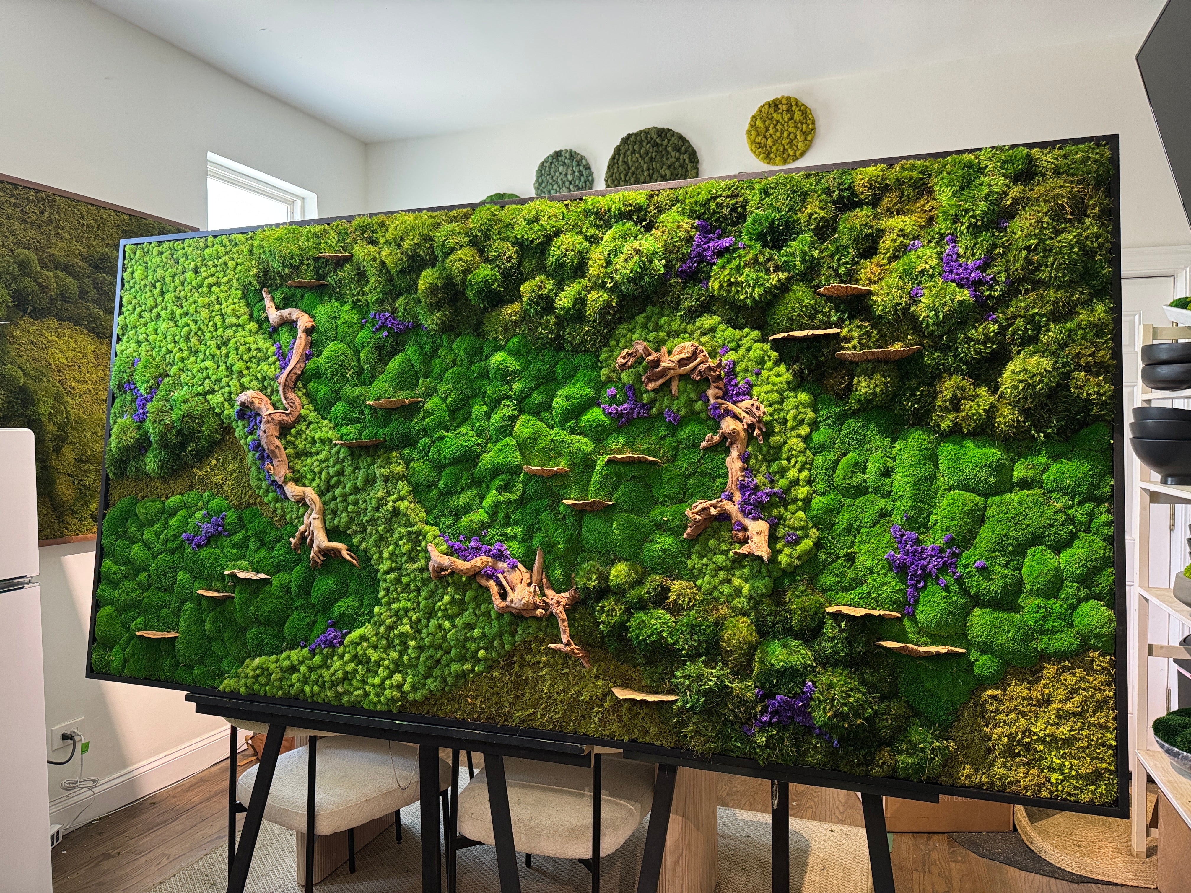 Purple Woods Moss Art Frame – The Moss Shop