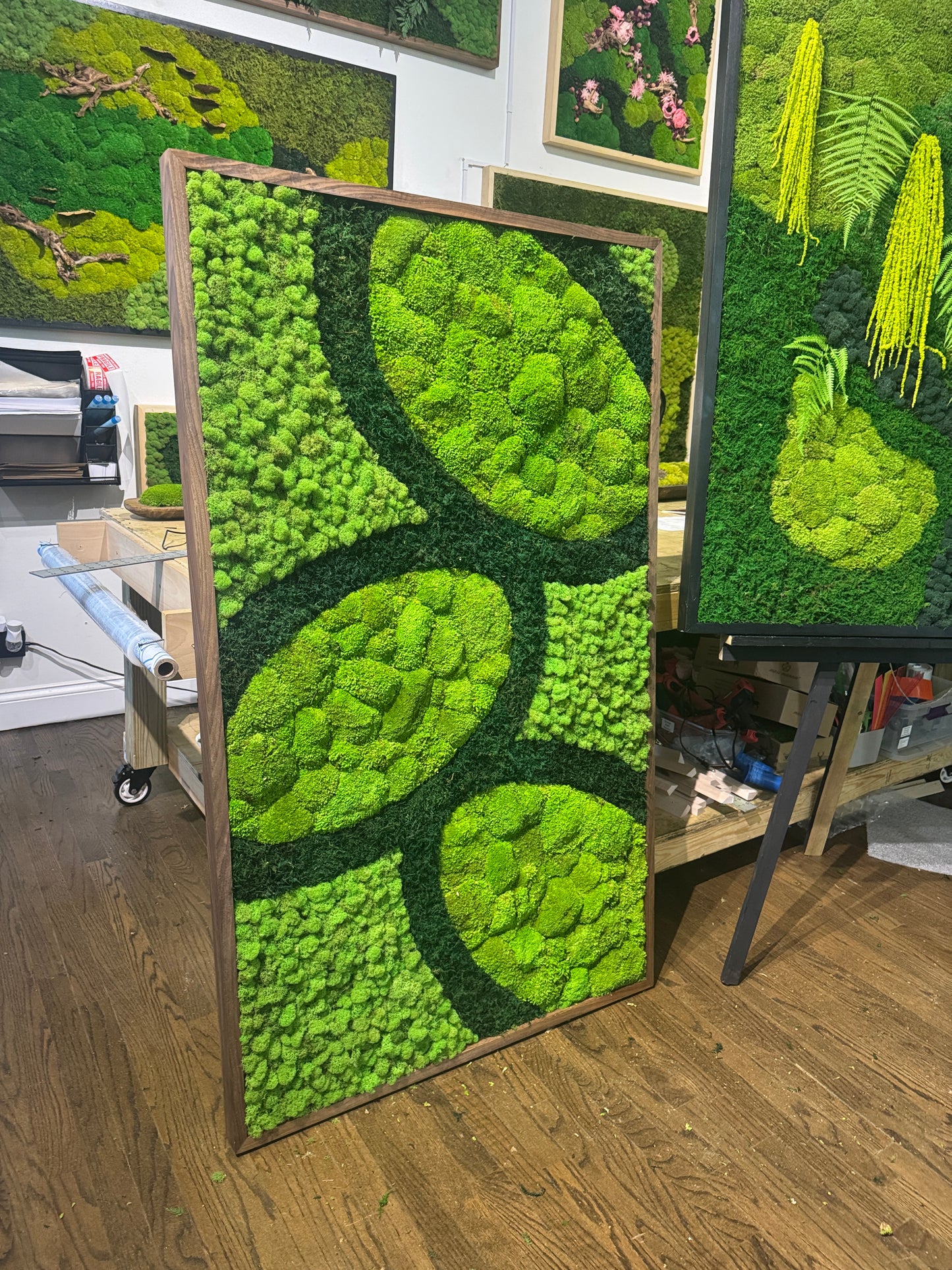Biophilic Balance Moss Art Frame