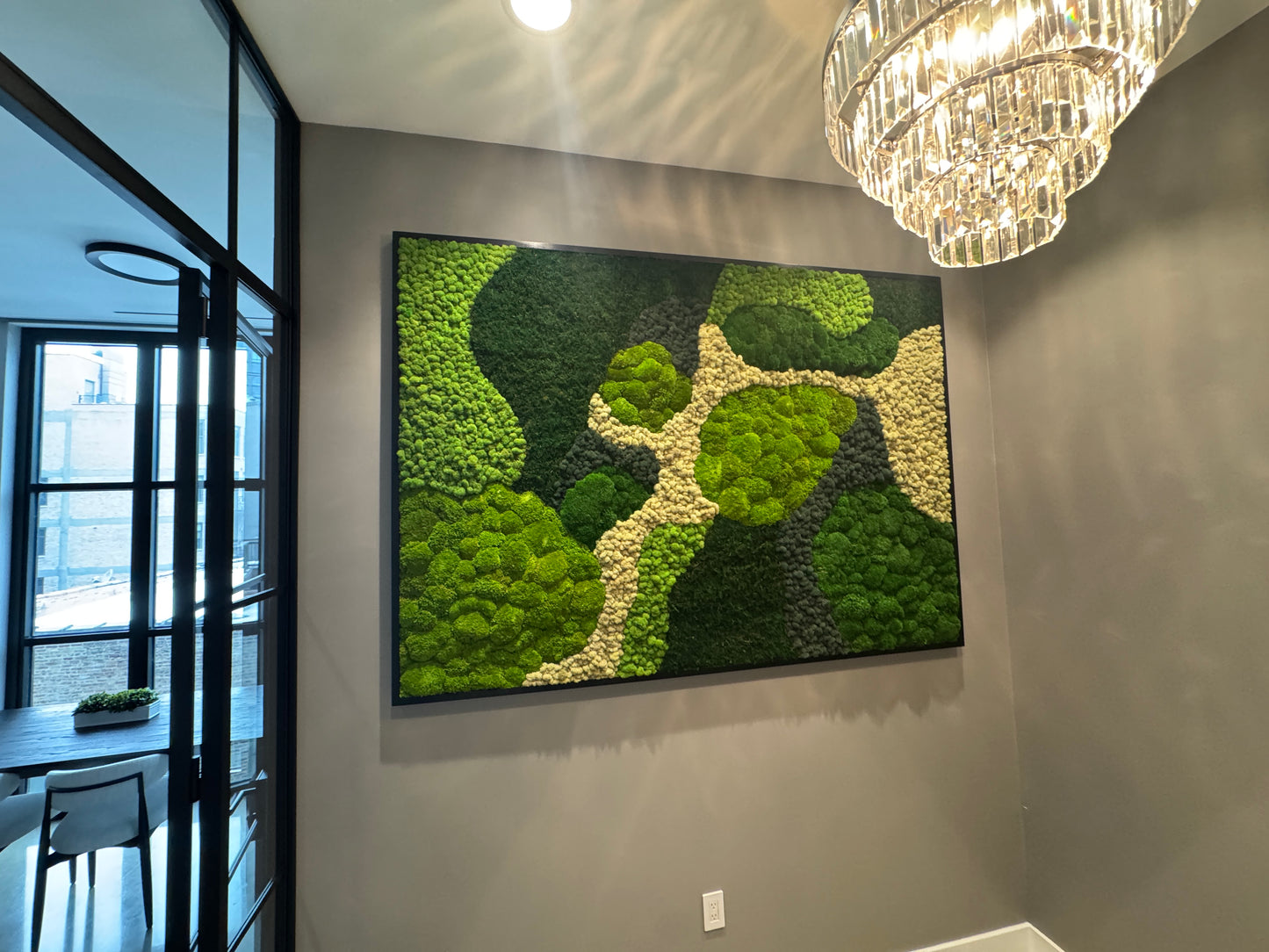 Angel's Forest Moss Art Frame (Vertical or Horizontal)