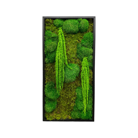 Moss Art Frame - Into the Green