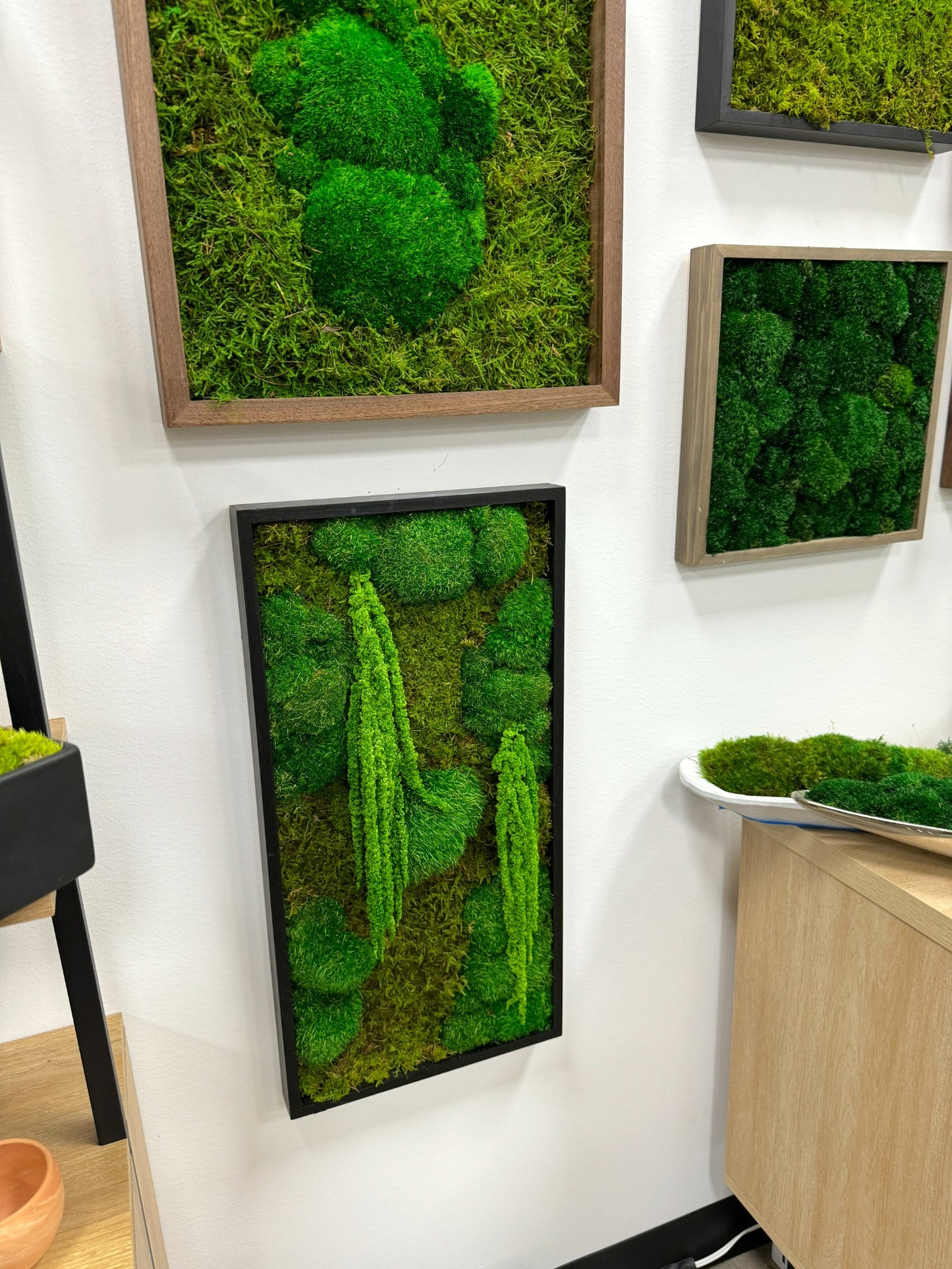 Moss Art Frame - Into the Green