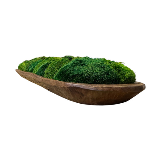 Grand Dough Moss Bowl 20 x 12 x 6" (XL)