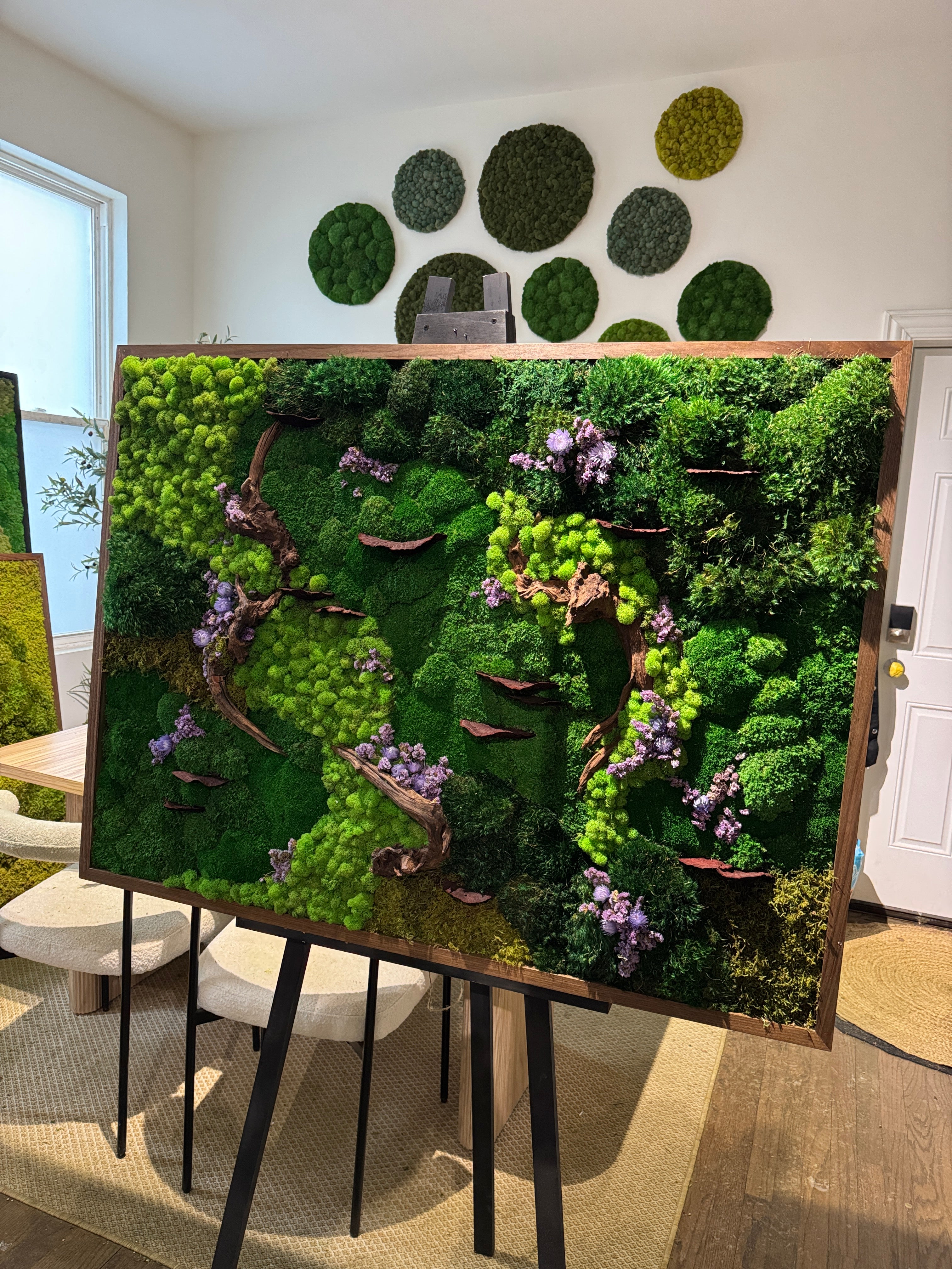 Purple Woods Moss Art Frame – The Moss Shop