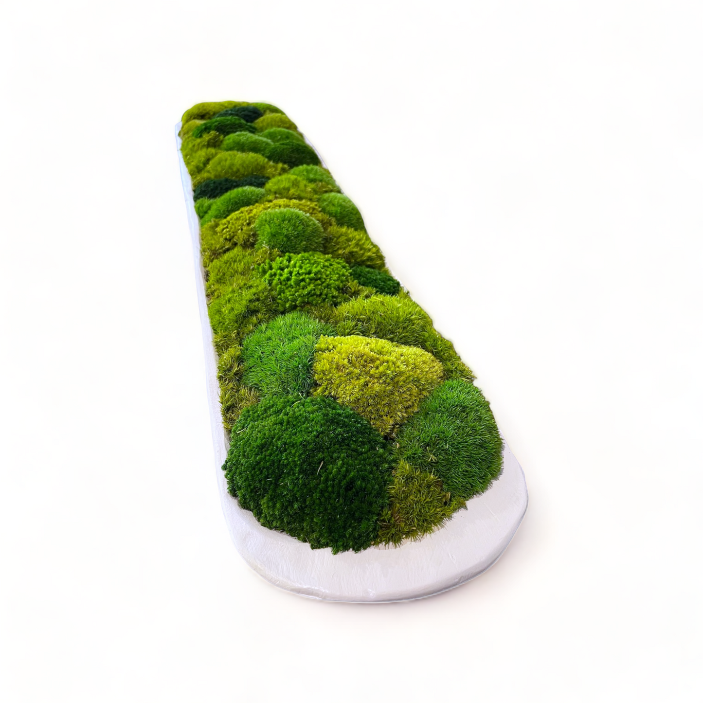 Reclaimed Moss Dough Bowl 30" or 40" (White, Multicolor)