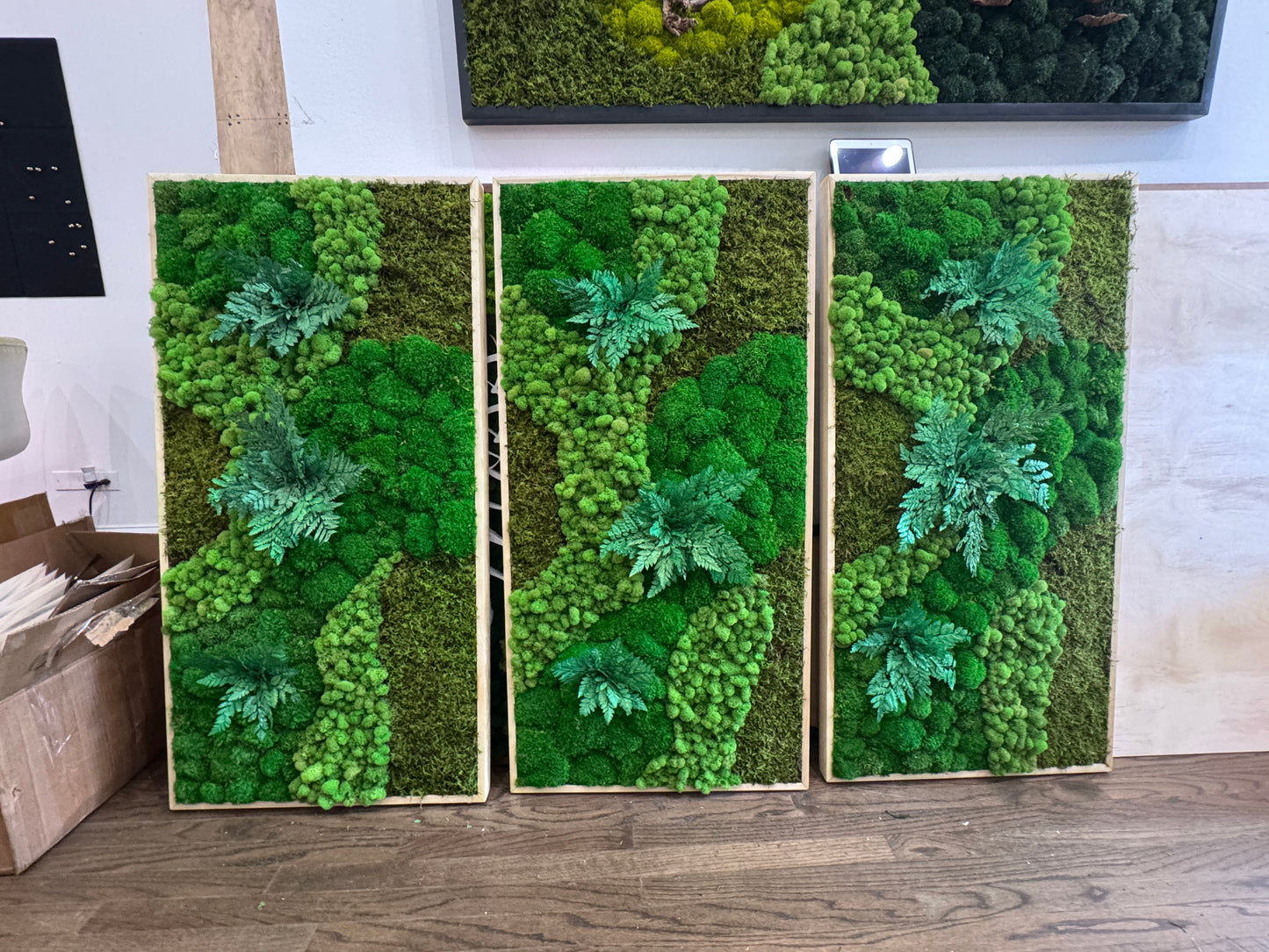 Green Terrain Moss Art Frame (One Piece)