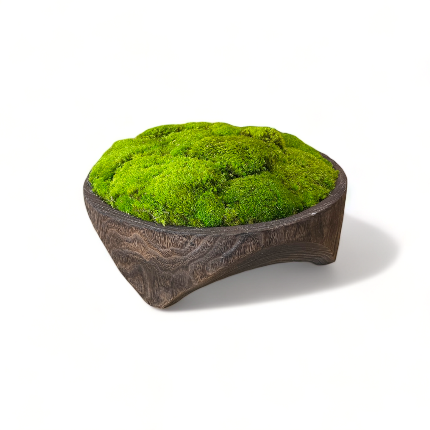 Restoration Wood Moss Bowl