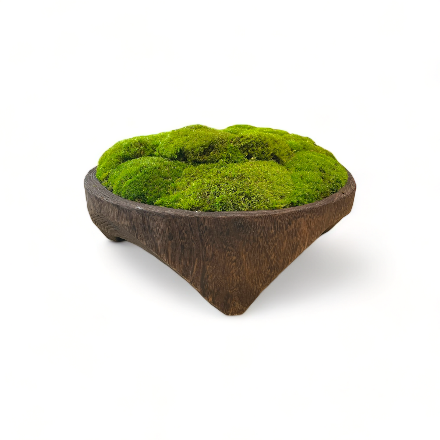 Restoration Wood Moss Bowl