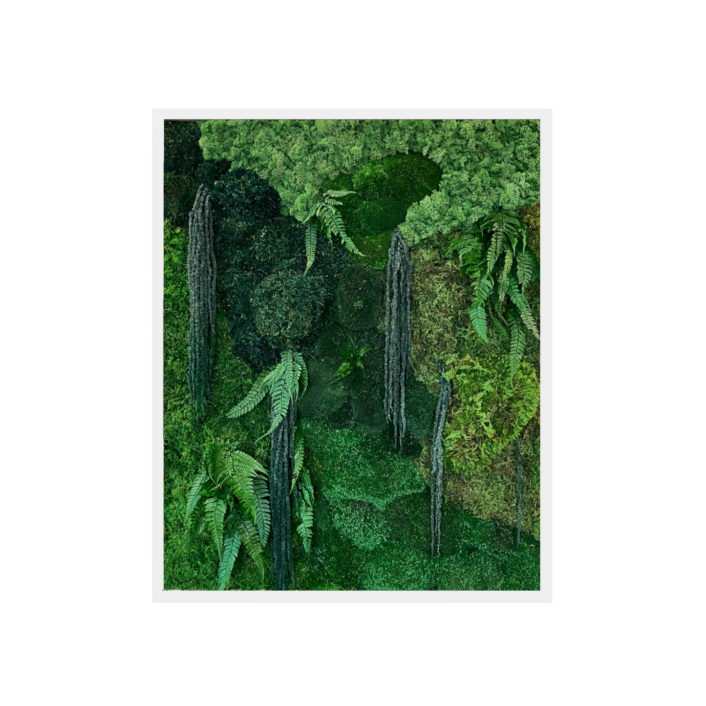 The Deep Forest Moss Art Frame