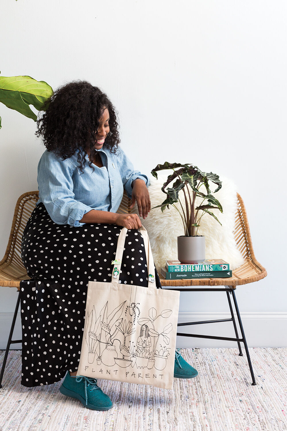 Plant Parent Canvas Tote Bag