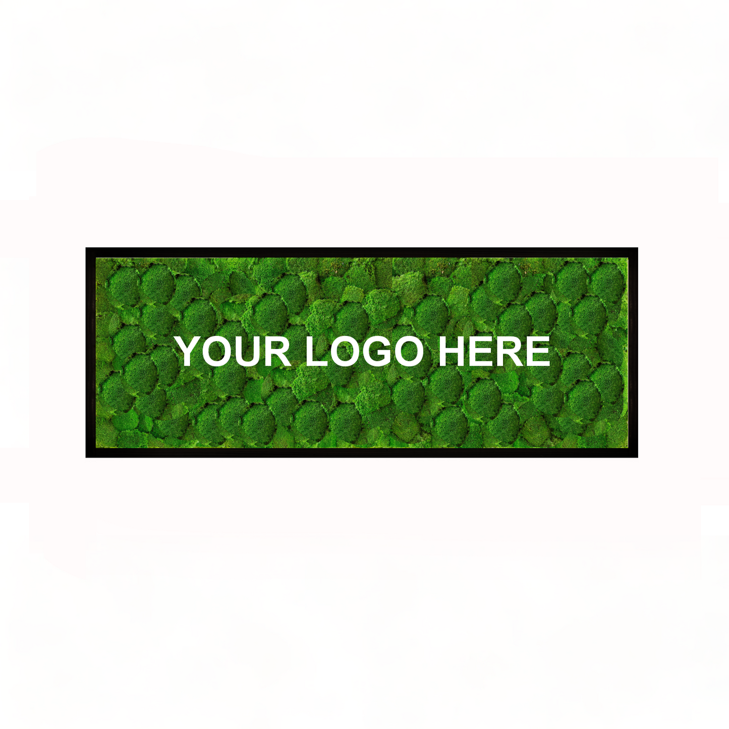 Custom Business Logo Moss Art Frame, Mood Moss